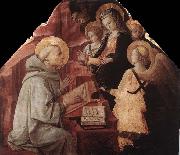 Fra Filippo Lippi The Virgin Appears to St Bernard China oil painting reproduction